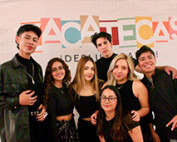 alumnos de la universidad en el día mundial del Turismo en Zacatecas