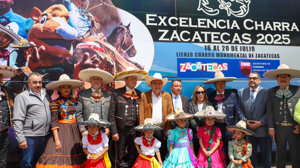 Excelencia Charra Zacatecas 2025 se promociona en Ómnibus de México