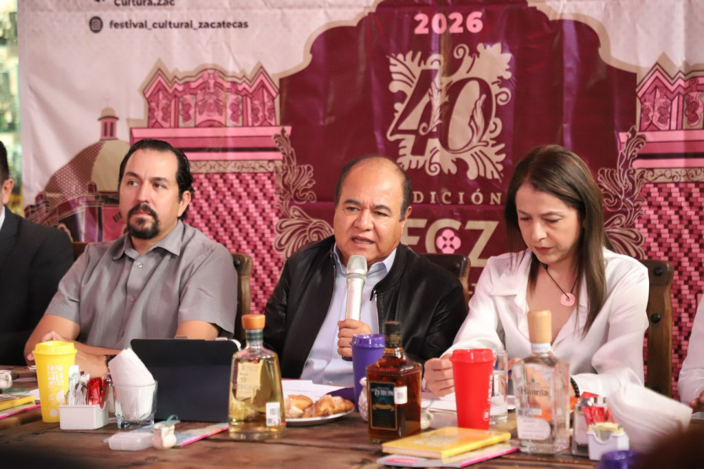 FORTALECE GOBIERNO DE ZACATECAS PROMOCIÓN NACIONAL DEL 40 FESTIVAL CULTURAL 2026 EN JALISCO