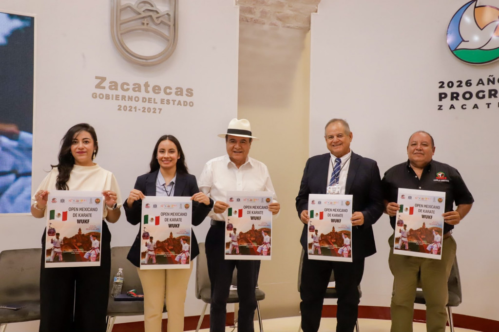 presentan autoridades el Open Mexicano Zacatecas 2026