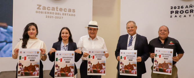presentan autoridades el Open Mexicano Zacatecas 2026